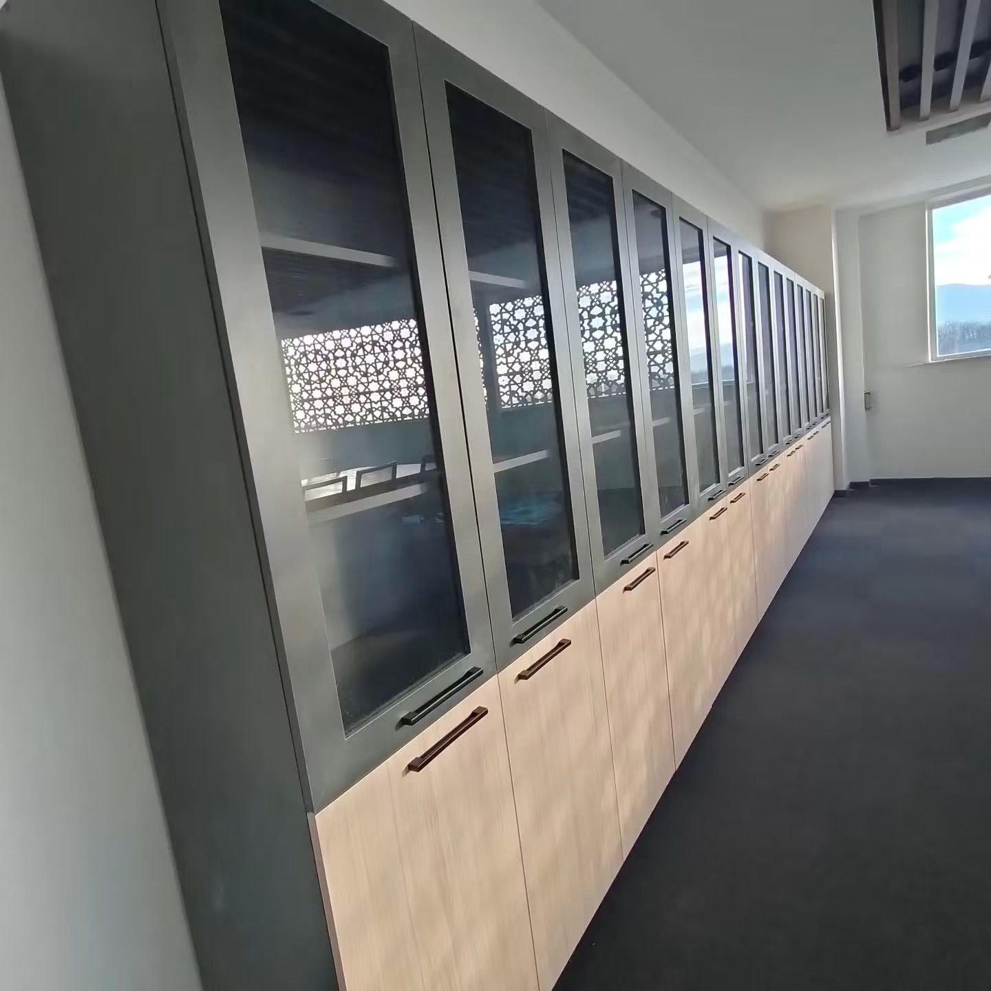 TNCLAB Cam Kapaklı Modüler Laboratuvar Dolap Sistemi